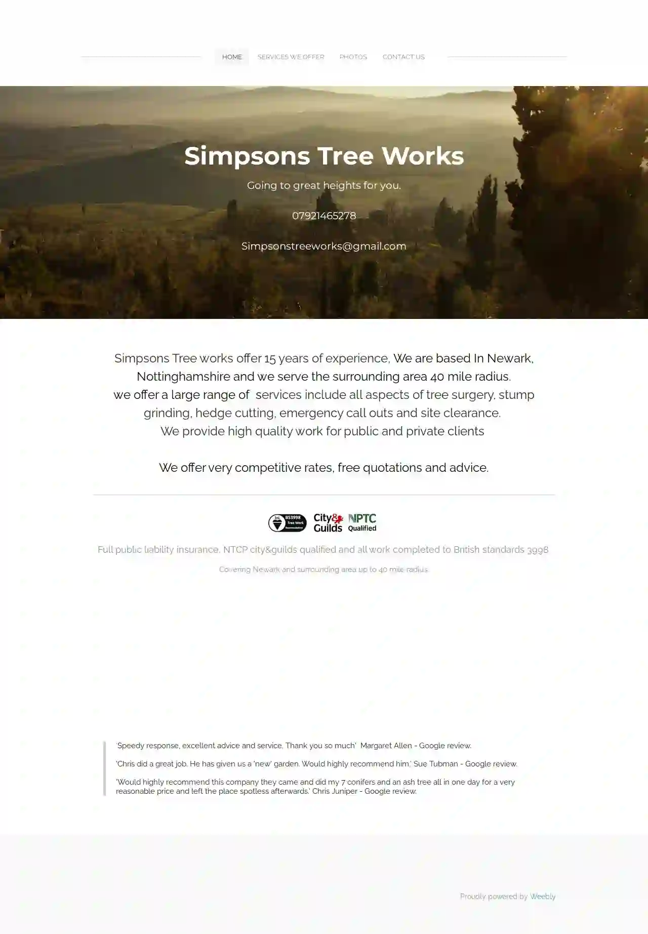 Simpsons tree works