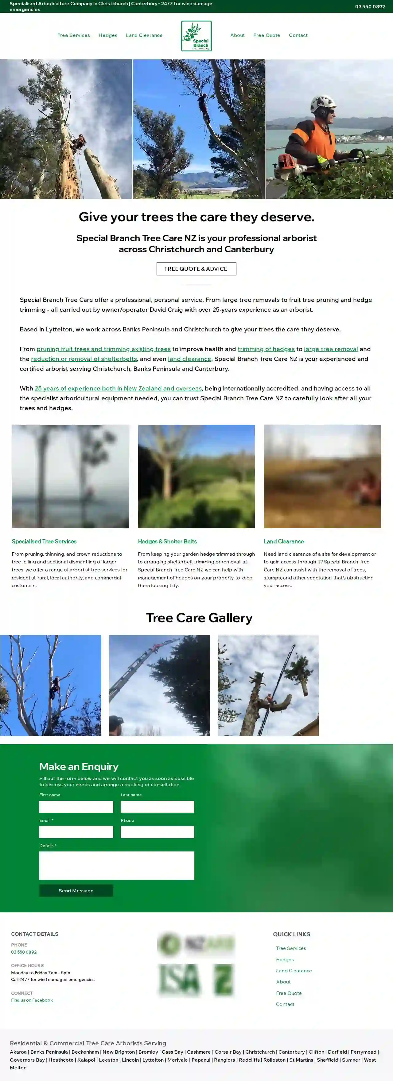 Special Branch Tree Care NZ