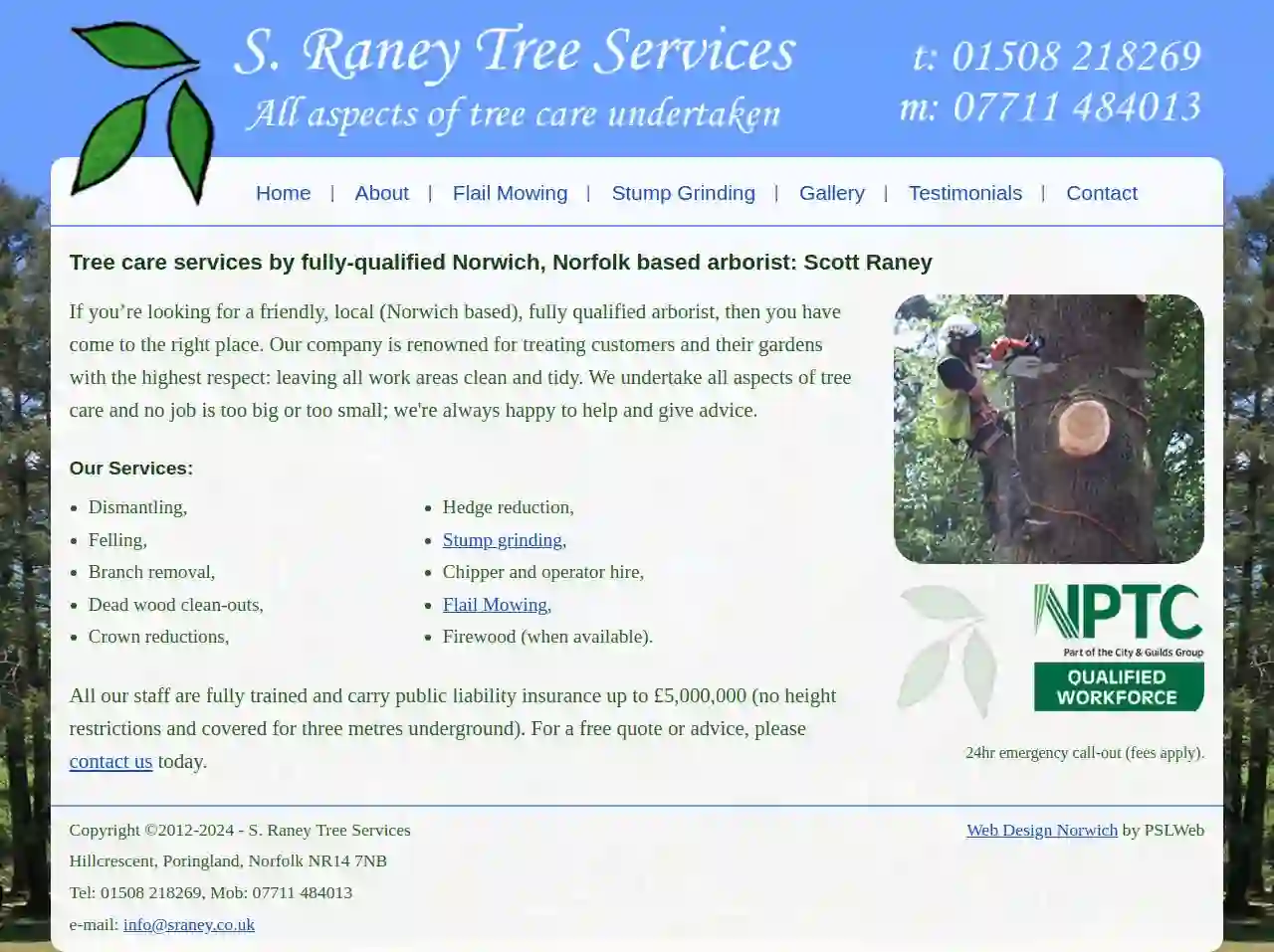 S.Raney Tree Services