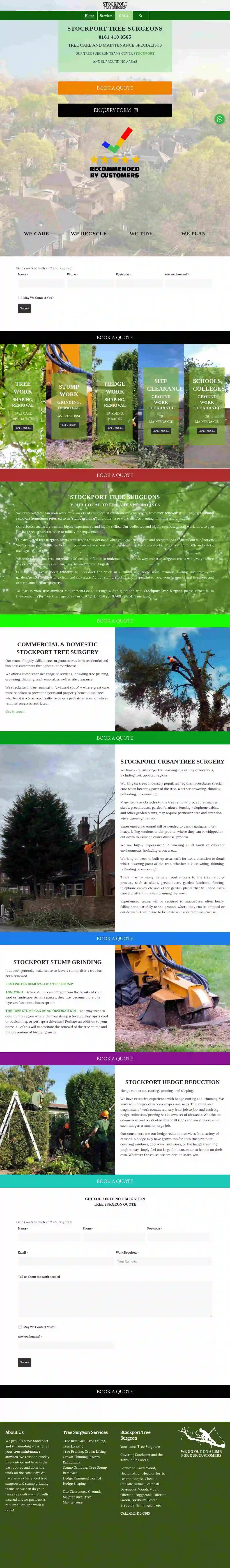 STOCKPORT TREE SURGEONS