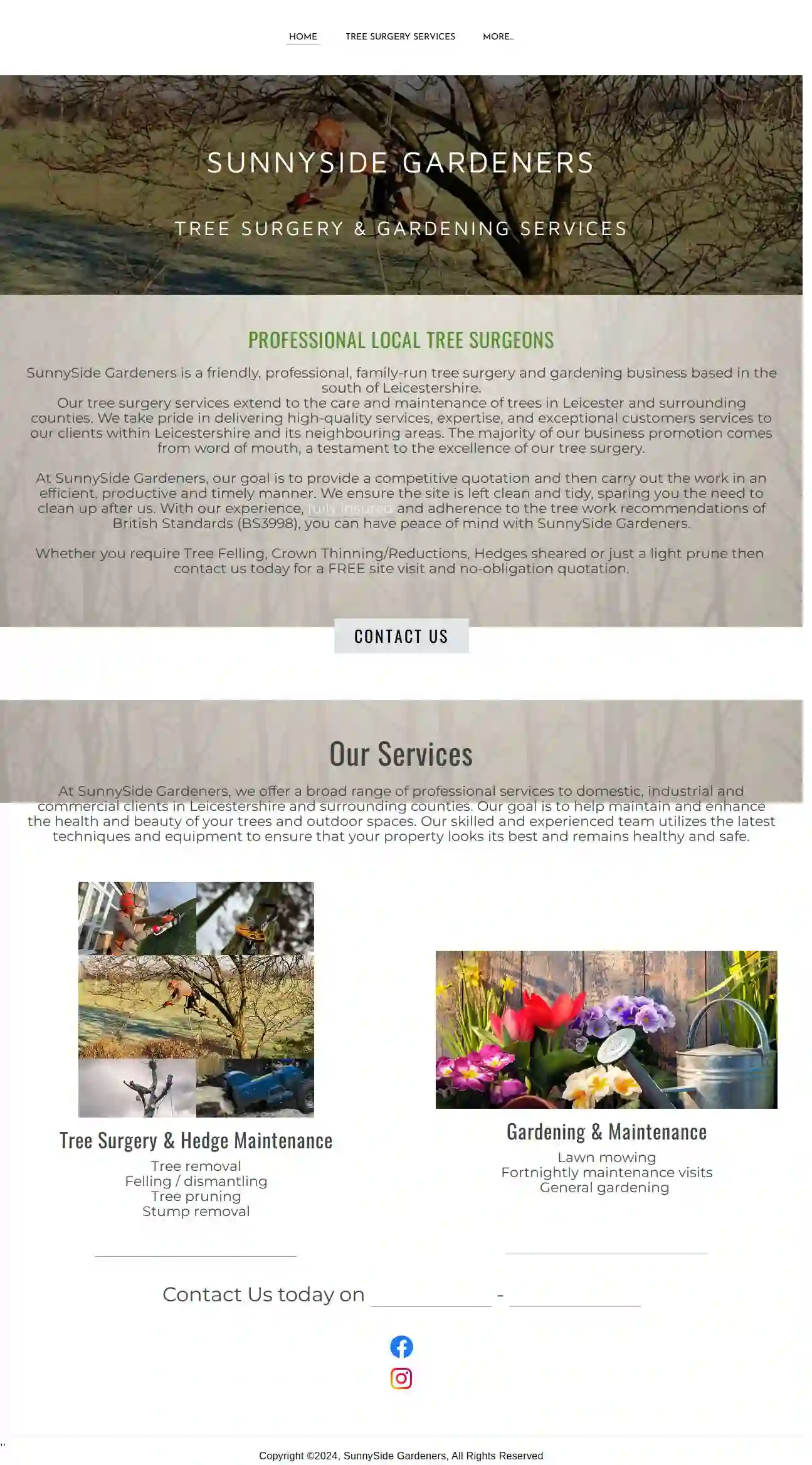 SunnySide Gardeners - Tree Surgery & Gardening Services