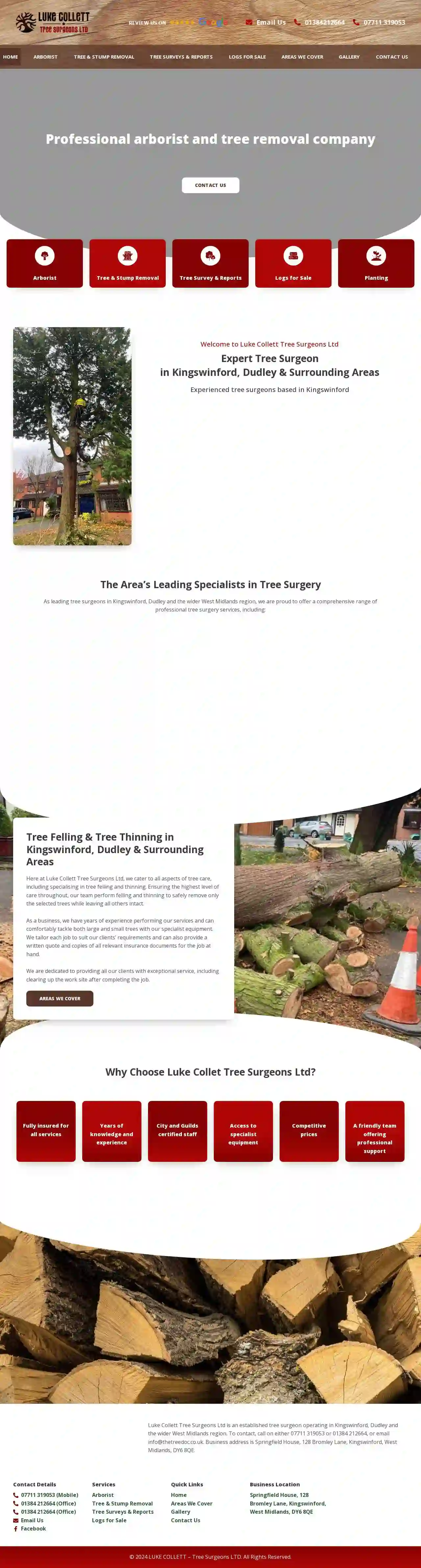 Luke Collett Tree Surgeons Ltd