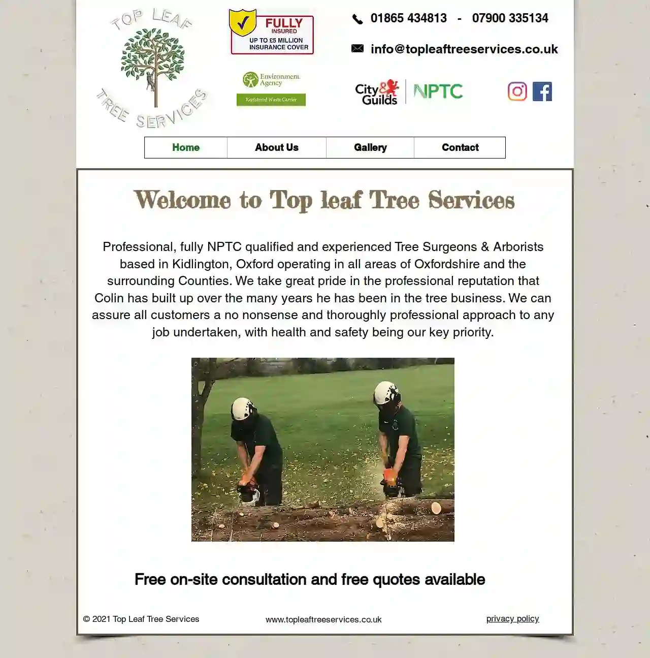 TOP LEAF TREE SERVICES