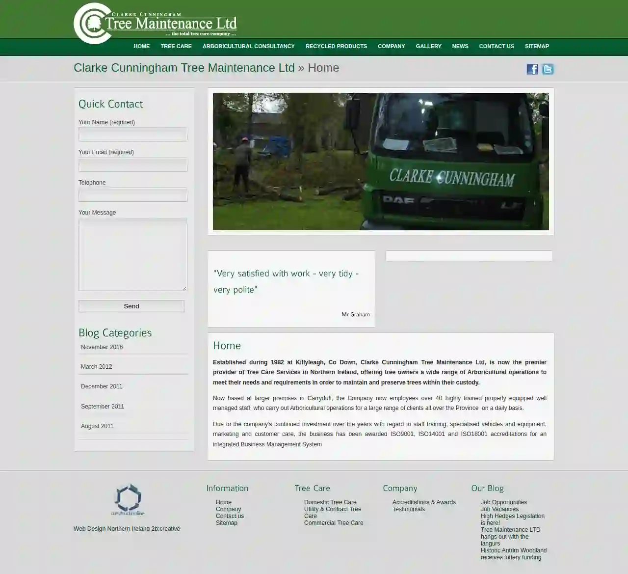 Clarke Cunningham Tree Maintenance Ltd