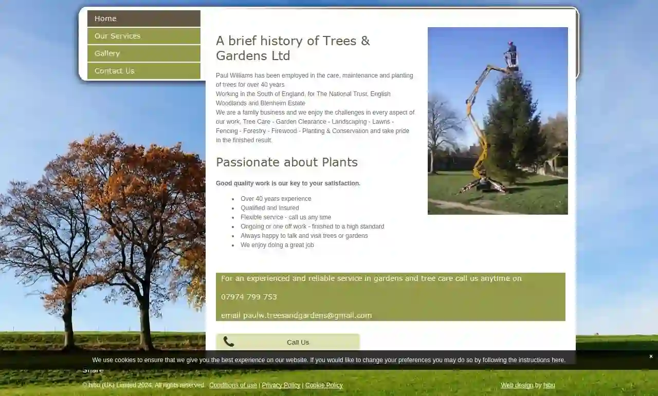 Trees & Gardens Ltd