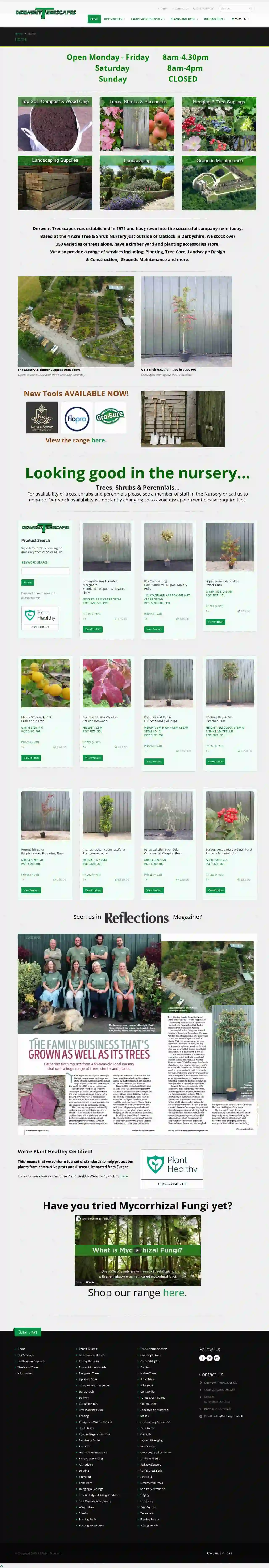 Derwent Treescapes Plant Nursery