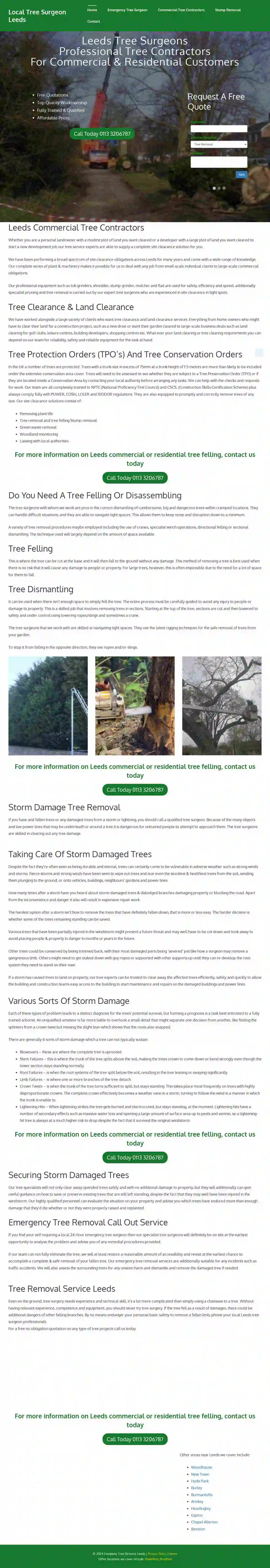 Tree Services Leeds