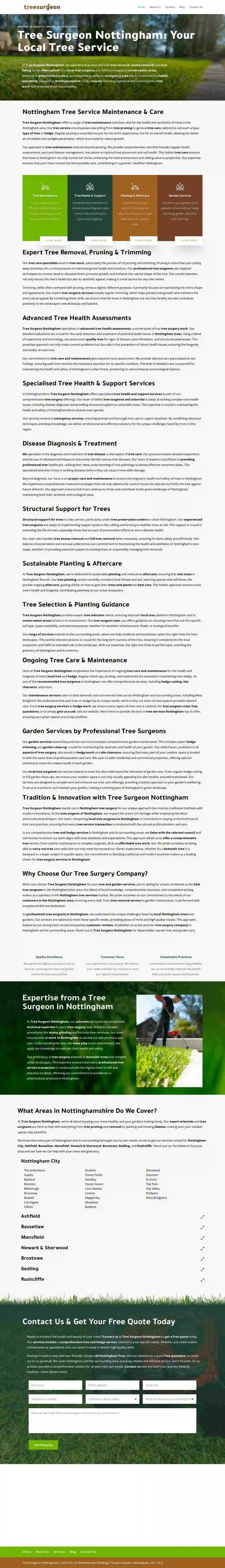 Tree Surgeon Nottingham