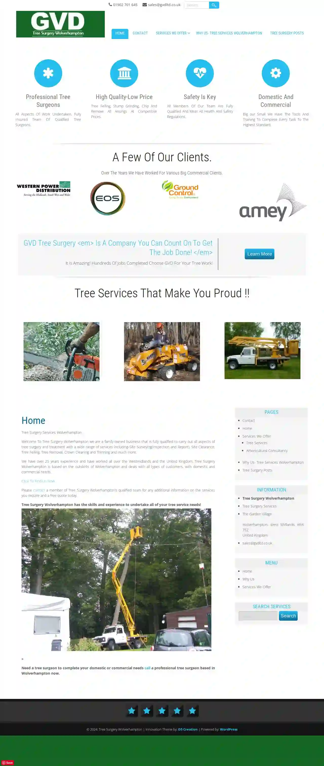 Tree Surgery Wolverhampton