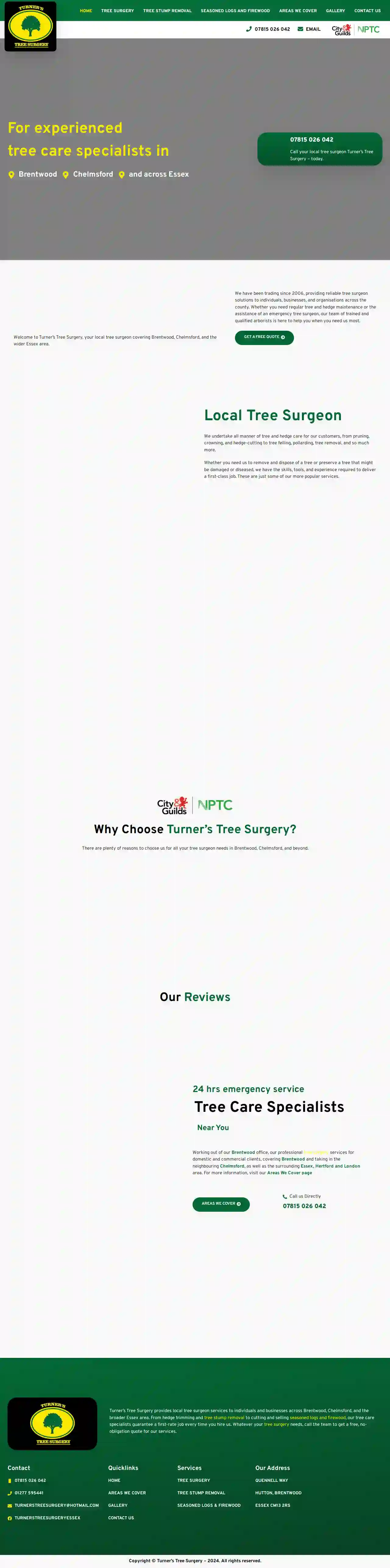 Turner’s Tree Surgery