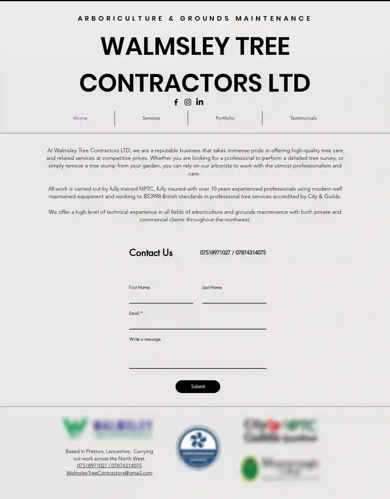 Walmsley Tree Contractors ltd