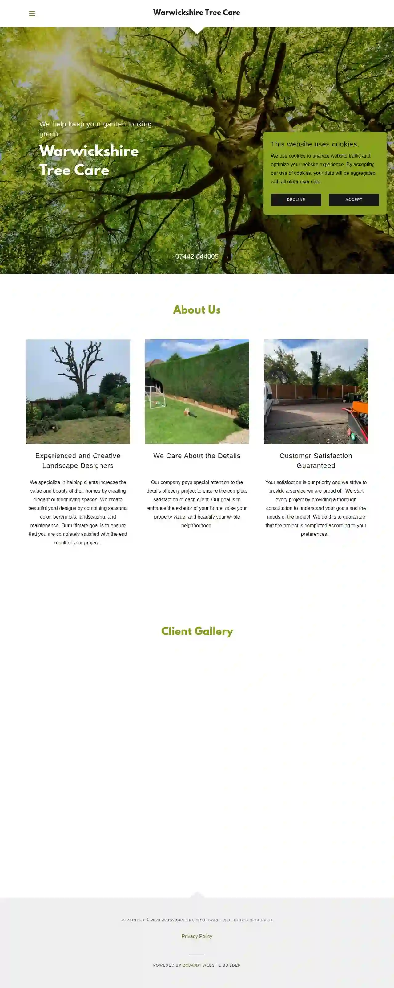 Warwickshire tree care