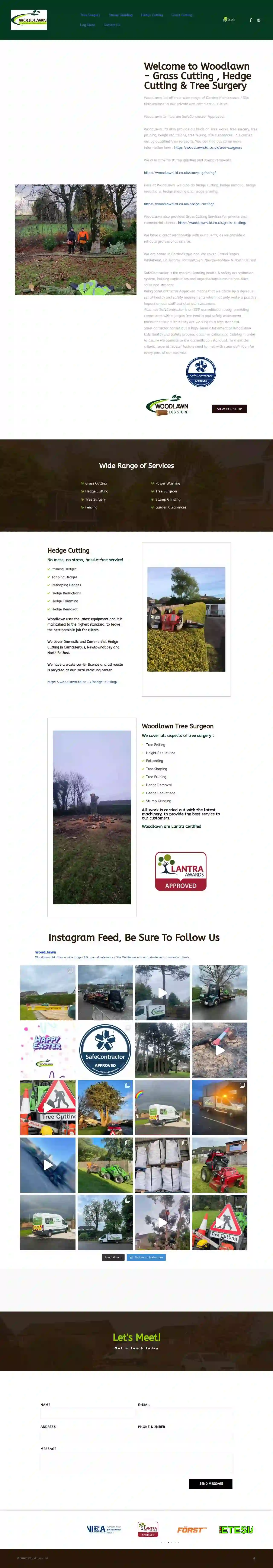 Woodlawn Ltd - Grass Cutting , Hedge Cutting & Tree Surgery